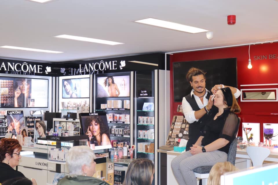 Lancome masterclass with Fortunato!