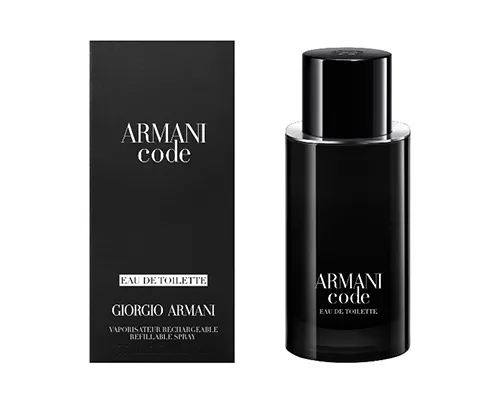 Armani Code Pour Homme Eau De Toilette Refillable Spray 