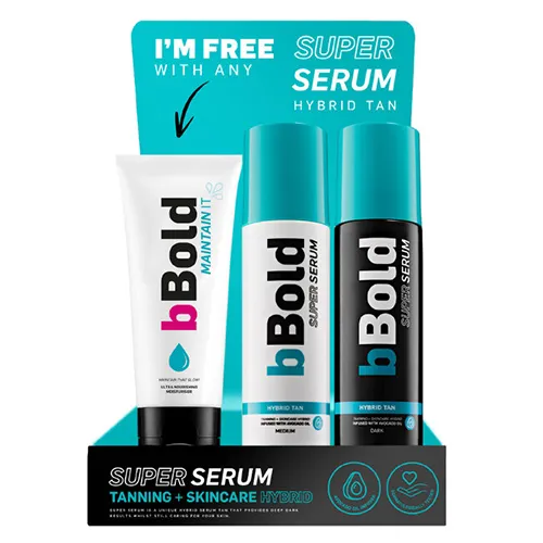 bBold Super Serum Hybrid Tan Bundle