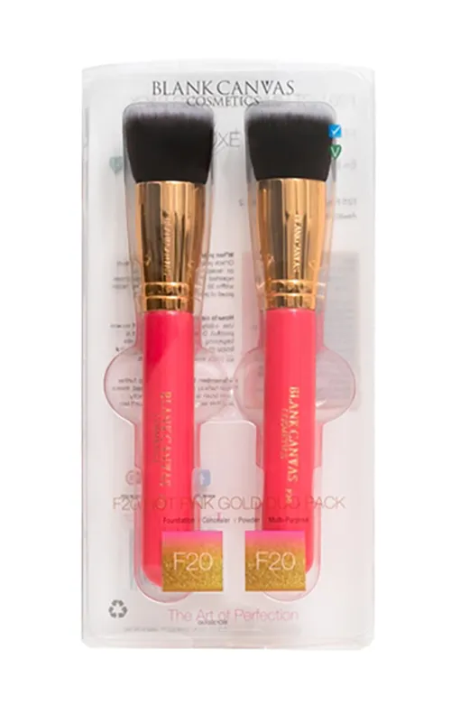Blank Canvas F20 Hot Pink Gold Duo Pack