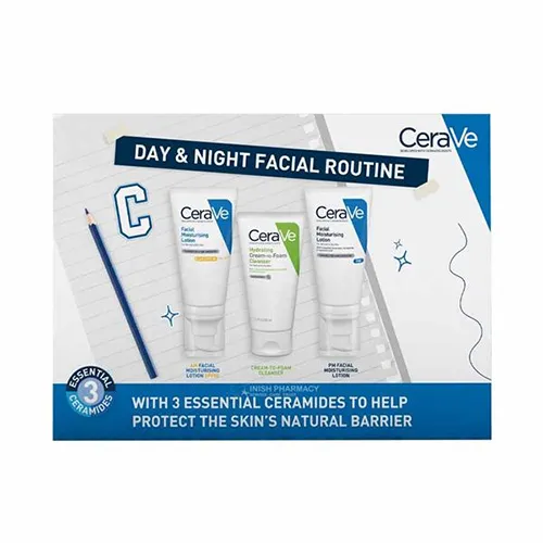 Cerave Day & Night Facial Routine Set 