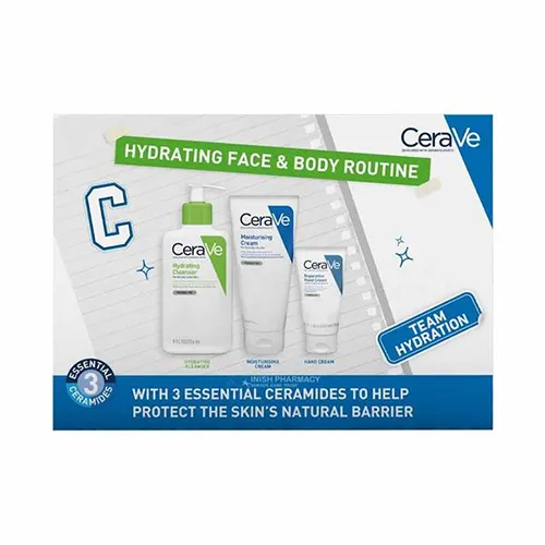 Cerave Hydrating Face & Body Routine