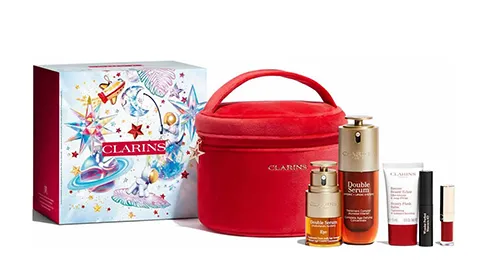 Clarins Double Serum 30ml Iconic Collection Gift Set