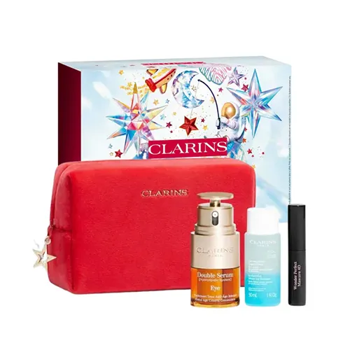 Clarins Double Serum Eye Routine Set