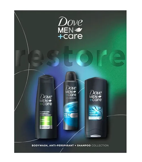 Dove Men Care Restore 3pc Gift Set