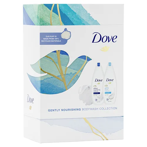 Dove Gentle Nourishing Bodywash Collection Set