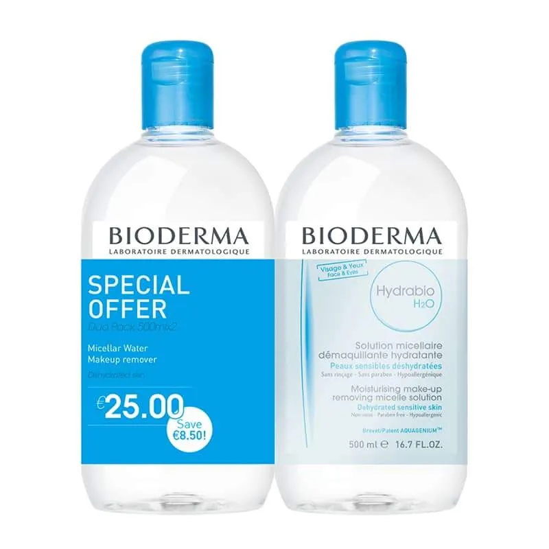 Bioderma Hydrabio H2O Special Offer Duo Pack