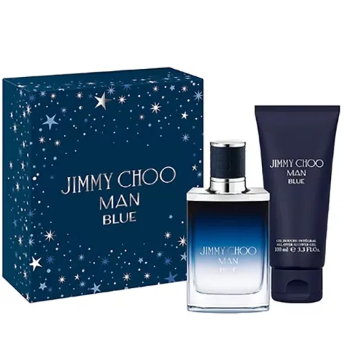 Jimmy Choo Man Blue 50ml Set man blue jimmy choo thirstymag