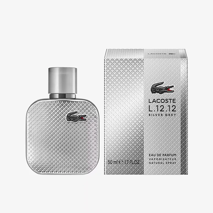 Image of Lacoste L.12.12 Silver Grey For Him 