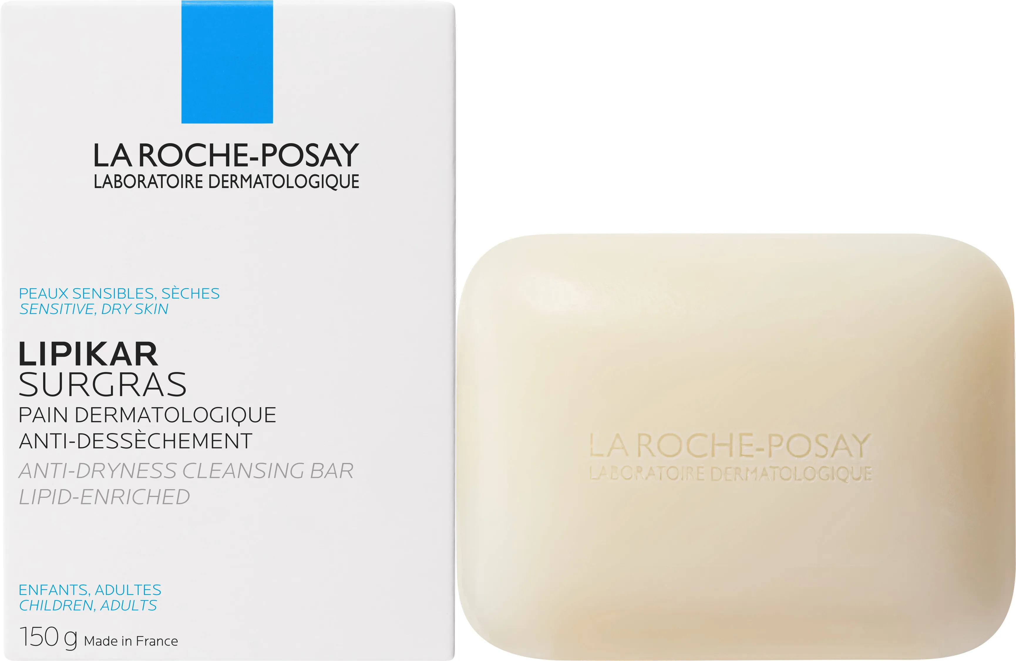 La Roche-Posay Lipikar Surgras Cleansing Bar