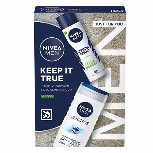 Nivea Men Sensitive Shower Duo Set