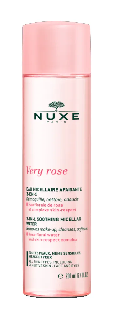 Nuxe Very Rose 3 In 1 Soothing Micellar Water