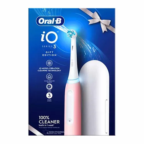 Braun Oral B iO Series 3  Blush Pink Toothbrush