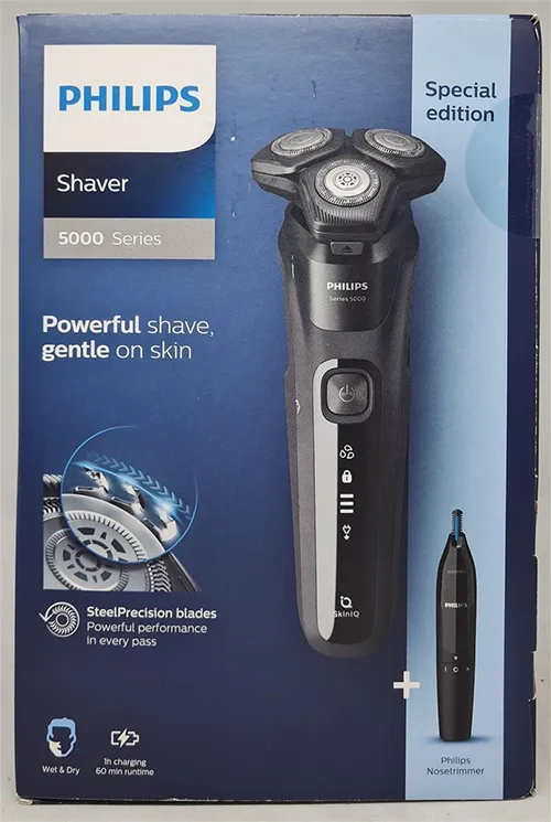 Philips Series 5000  Wet & Dry With Nose Trimmer S5588/26