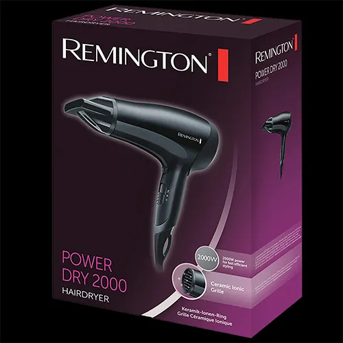 Remington Power Hairdryer 2000Watt  D3010