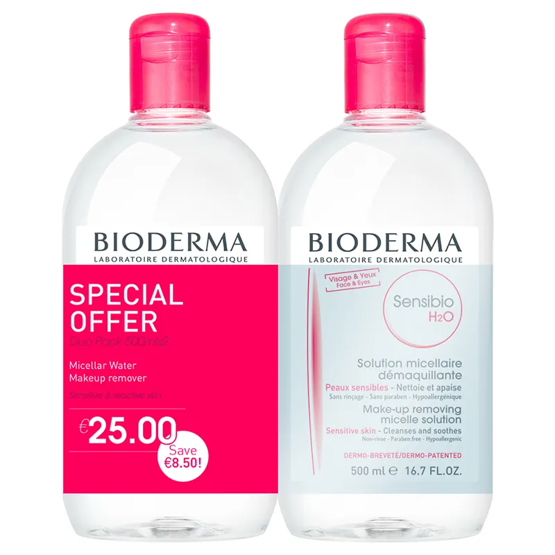 Bioderma Sensibio H2O Special Offer Duo Pack
