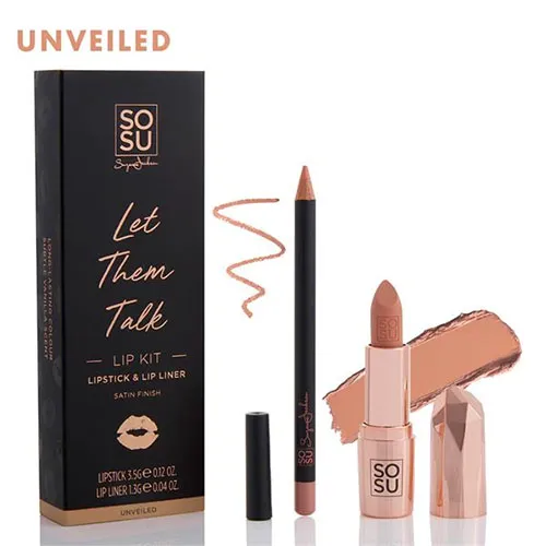 SOSU Let Them Talk Lip Care Set