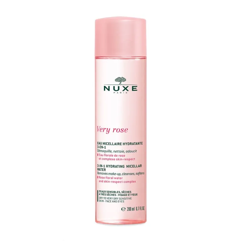 Nuxe Very Rose 3 In 1 Hydrating Micellar Water
