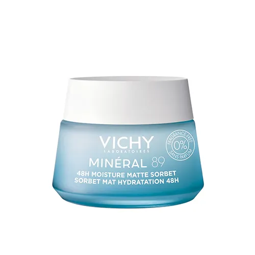 Vichy Mineral 89 48H Moisture Matte Sorbet Gel