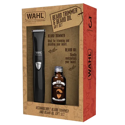 Wahl Beard Trimmer&Beard Oil Gift Set